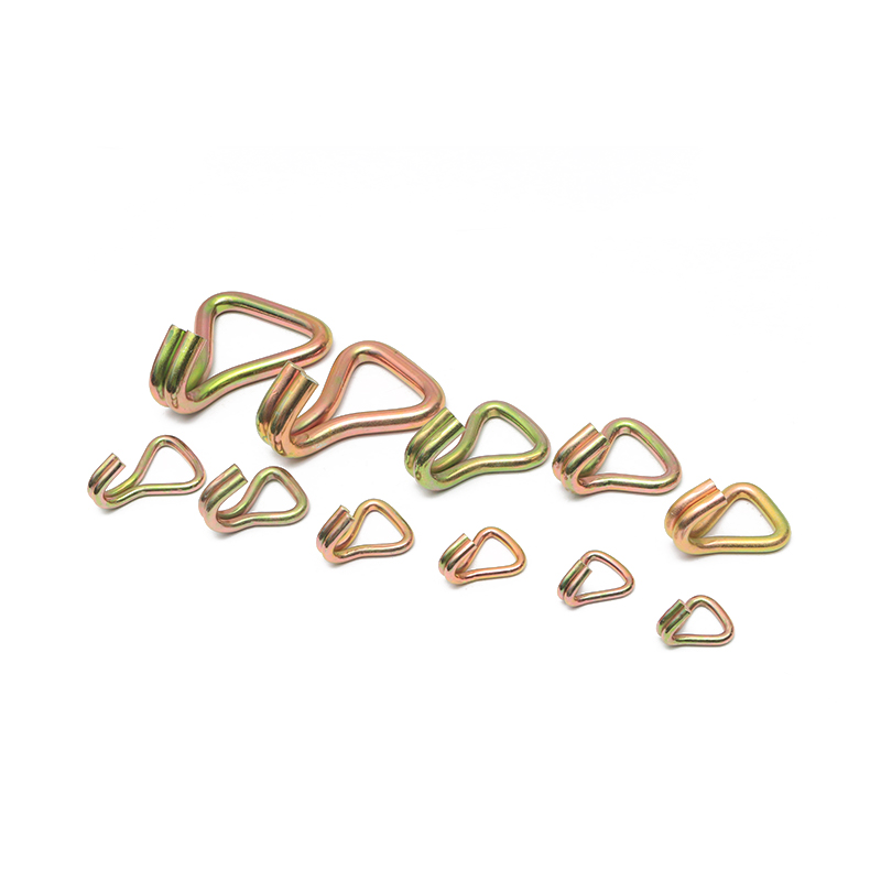 3 inch 10ton màu vàng kẽm mạ kép j hook dây hạng nặng Double j hook